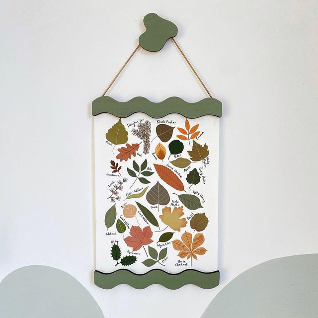 Autumns Corner - Wavy Colour Pop Magnetic Picture Frame In Olive