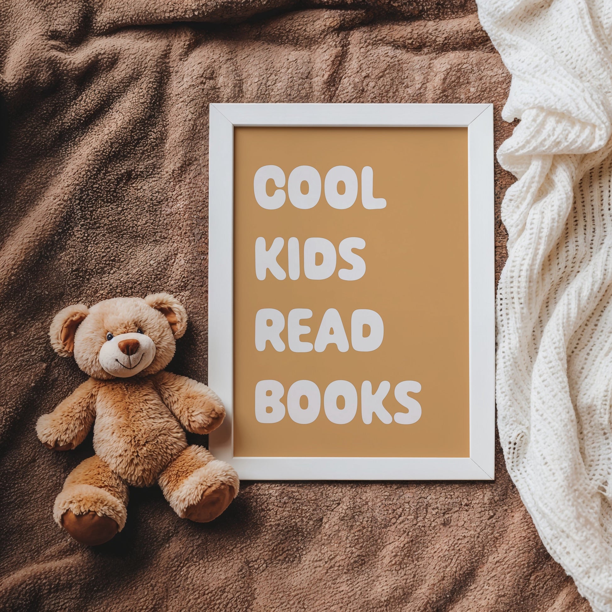 Autumns Corner 'Cool Kids Read Books' Print