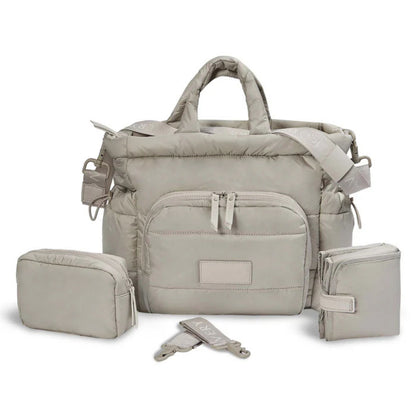 Avery Row Baby Changing Tote Bag - Oyster