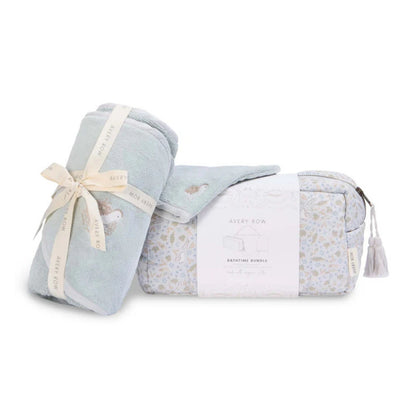 Avery Row Bathtime Bundle New Baby Gift Set - Nature Trail