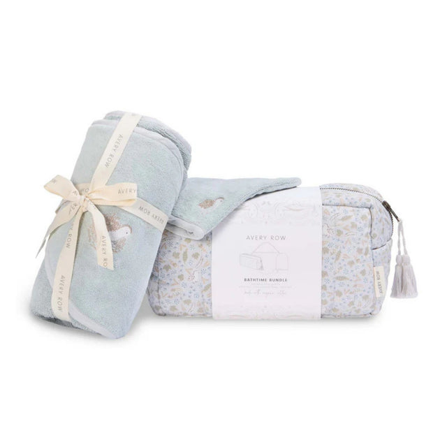 Avery Row Bathtime Bundle New Baby Gift Set - Nature Trail