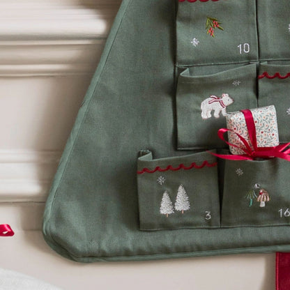 Avery Row Fabric Advent Calendar - Christmas Tree