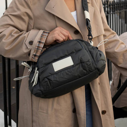 Avery Row Pram Organiser Bag - Soft Black