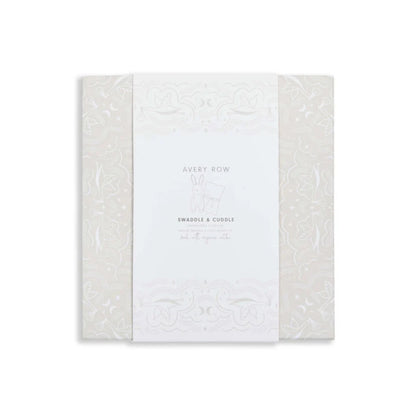 Avery Row Swaddle & Cuddle New Baby Gift Set - Chamomile