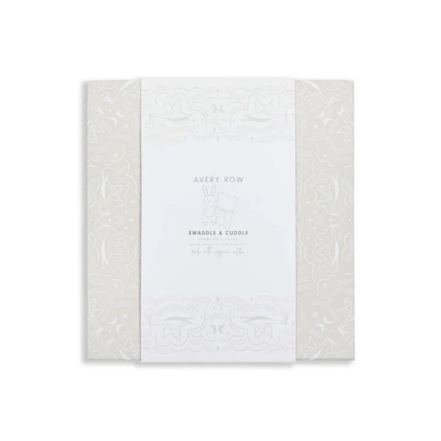 Avery Row Swaddle & Cuddle New Baby Gift Set - Chamomile