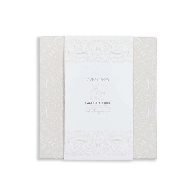 Avery Row Swaddle & Cuddle New Baby Gift Set - Coastline