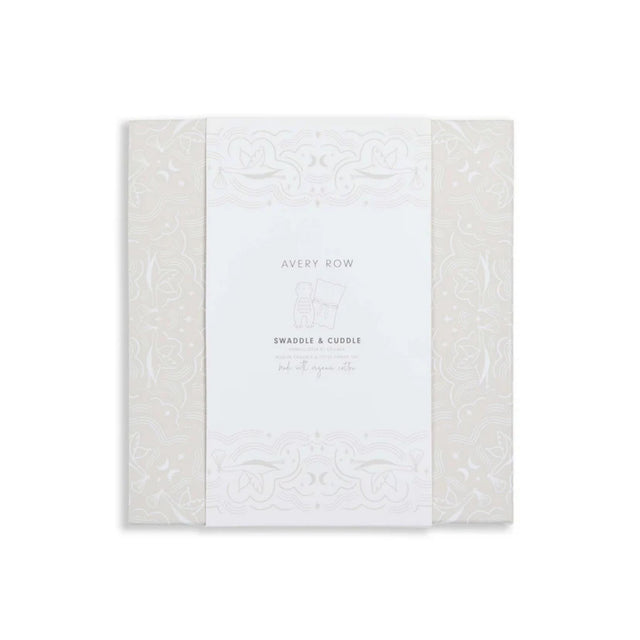 Avery Row Swaddle & Cuddle New Baby Gift Set - Riverbank