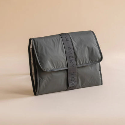 Avery Row Travel Baby Changing Mat - Soft Black