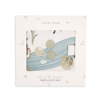 Avery Row Fabric Baby Book - Tales Of The Riverbank