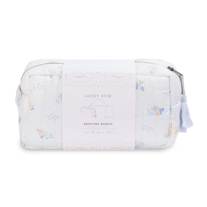 Avery Row Bathtime Bundle New Baby Gift Set - Coastline
