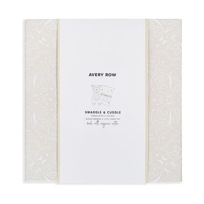 Avery Row Swaddle & Cuddle New Baby Gift Set - Little Farm