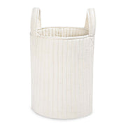 Avery Row Large Quilted Storage Basket - Wild Chamomile / Daisy Meadow