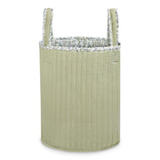 Avery Row Large Quilted Storage Basket - Riverbank / Willow