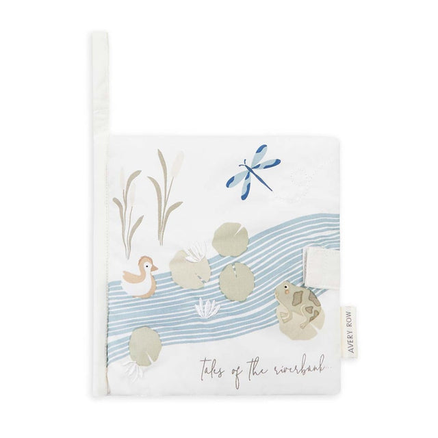 Avery Row Fabric Baby Book - Tales Of The Riverbank