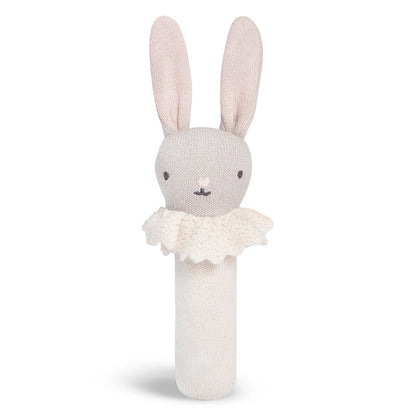 Avery Row Rattle - Blushing Bunny