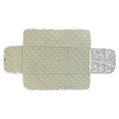 Avery Row Cotton Travel Baby Changing Mat - Riverbank