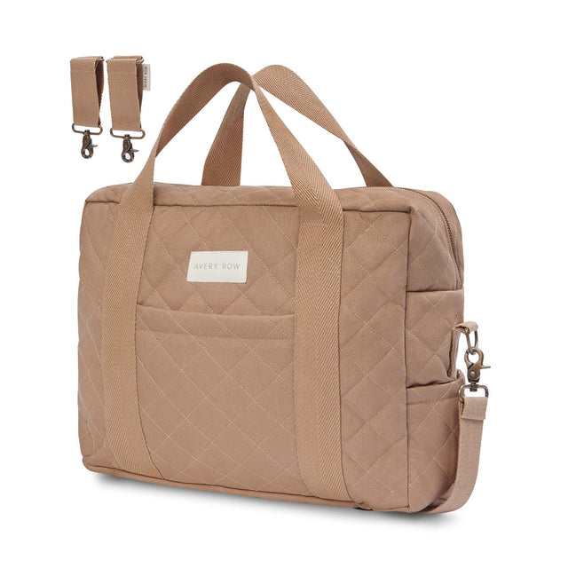 Avery Row Baby Changing Bag - Latte