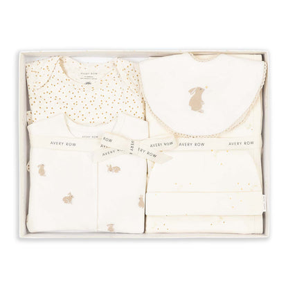 Avery Row New Baby Starter Gift Set - Bunnies / Daisy Meadow / Wild Chamomile