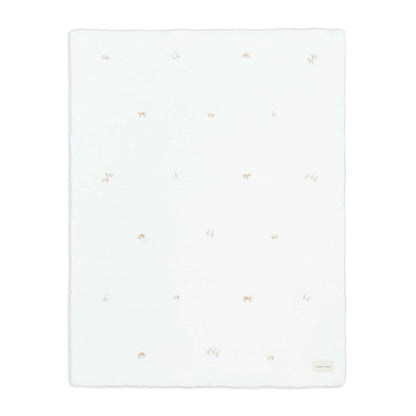 Avery Row Embroidered Muslin Blanket - Little Farm