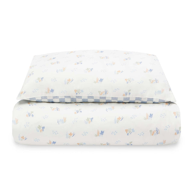 Avery Row Organic Cotton Single Bedding Set - Coastline