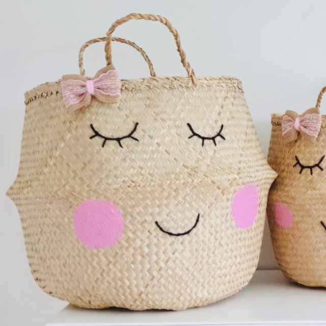 Bellybambino Sweet Cheeks Bow Basket - Extra Large
