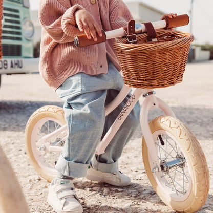 Banwood First Go Balance Bike - Vintage Pink
