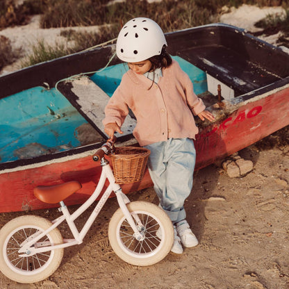 Banwood First Go Balance Bike - Vintage Pink