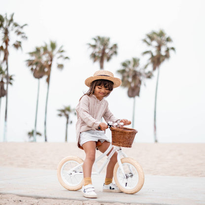 Banwood First Go Balance Bike - Vintage White