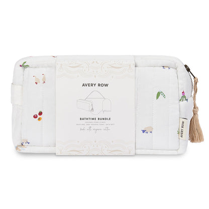 Avery Row Bathtime Bundle New Baby Gift Set  - Little Farm