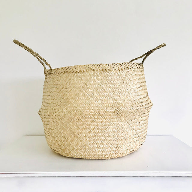Bellybambino Natural Seagrass Basket - Extra Large