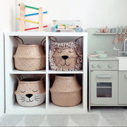 Bellybambino Natural Lion Basket - Large