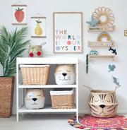 Bellybambino Natural Tiger Basket - Extra Large