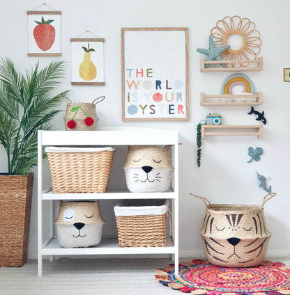 Bellybambino Natural Tiger Basket - Extra Large