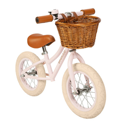 Banwood First Go Balance Bike - Vintage Pink