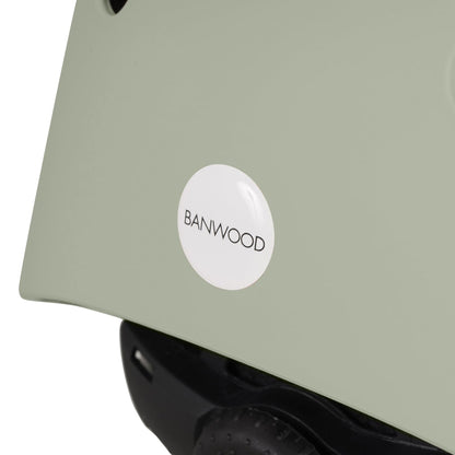 Banwood Kids Eco Helmet 50-54cm - Olive