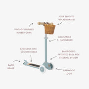 Banwood Kids Scooter - Teal