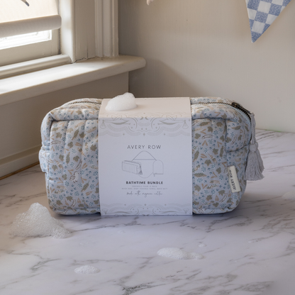 Avery Row Bathtime Bundle New Baby Gift Set - Nature Trail