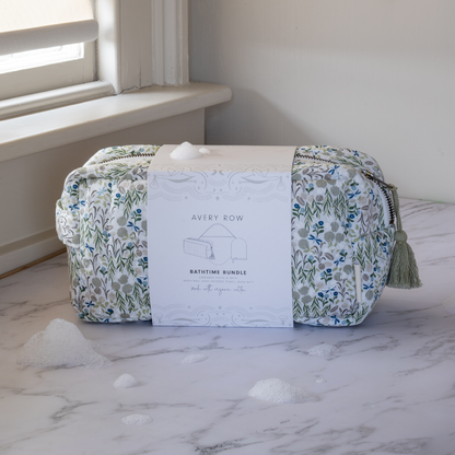 Avery Row Bathtime Bundle New Baby Gift Set - Riverbank