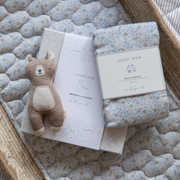 Avery Row Swaddle & Cuddle New Baby Gift Set - Nature Trail