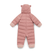 Toastie Quilted Snowsuit - Damask Pink