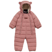 Toastie Quilted Snowsuit - Damask Pink