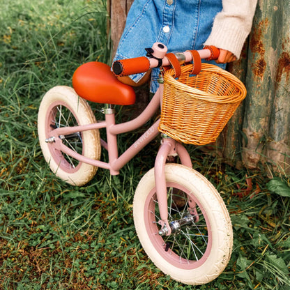 Banwood First Go Balance Bike - Vintage Dusty Pink