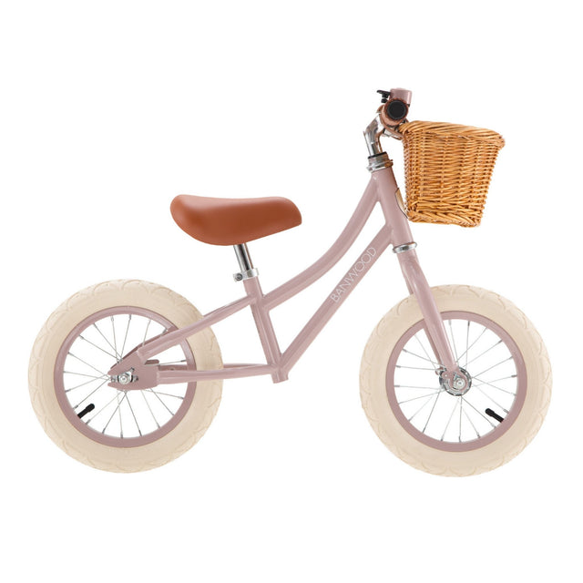 Banwood First Go Balance Bike - Dusty Pink