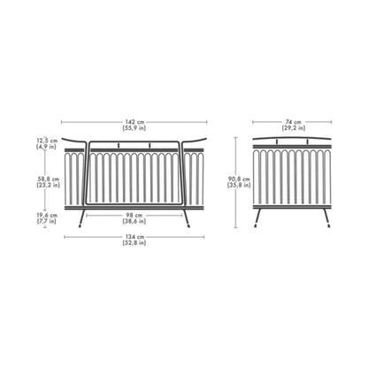 Bermbach Paul Cot & Mattress Set