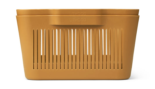 Liewood Makeeva Basket Large 2-Pack - Golden Caramel