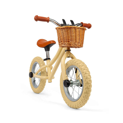 Bigjigs Toys Balance Bike - Cream