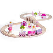 Bigjigs Toys Rail Train Set Fairy Figure of Eight