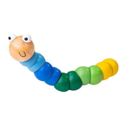 Bigjigs Toys Wiggly Worm - Rainbow