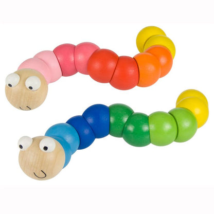 Bigjigs Toys Wiggly Worm - Rainbow