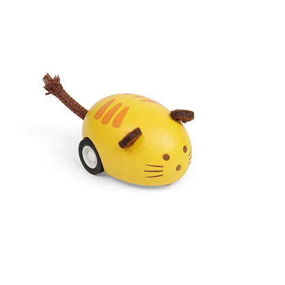 Bigjigs Toys Cat or Mouse Pull Back Toy
